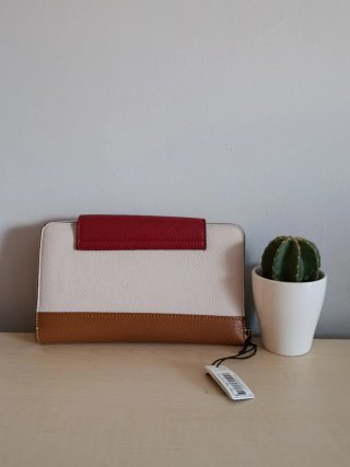 Bolso Parfois marrón y rojo