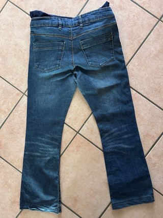 Jeans premaman blu