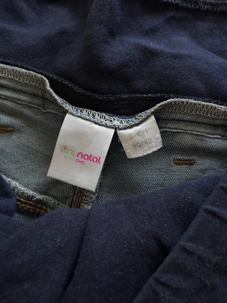 Jeans premaman blu