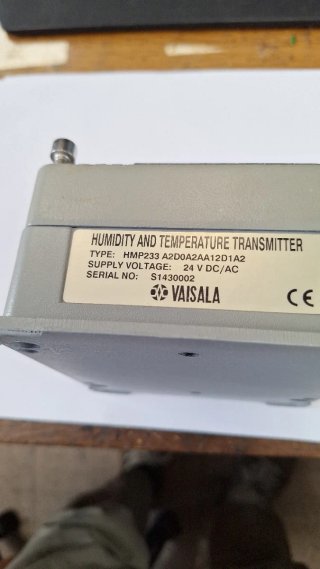 Transmisor Humedad y Temperatura