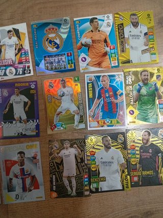Lote 16 Cromos balones de oro / Messi