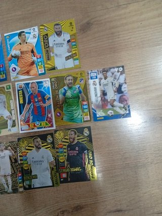 Lote 16 Cromos balones de oro / Messi