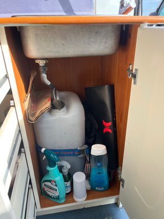 Mueble Camper con Fregadero y Encimera
