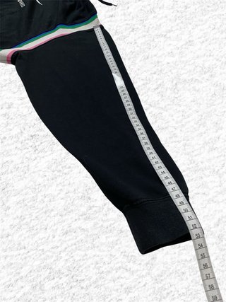 Sudadera Nike crop negra con capucha mujer talla S