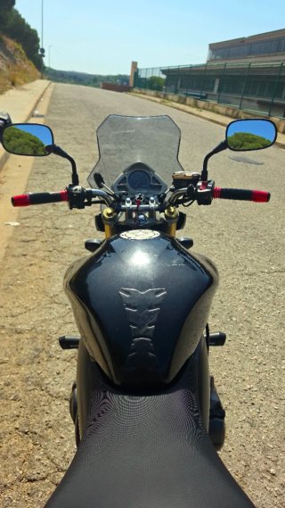 Honda CB 600F Hornet Negra, 102 CV