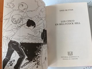 Libro Los cinco en Billycock Hill