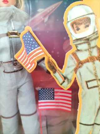 Barbie Astronauta Repro 1965 Muñeca