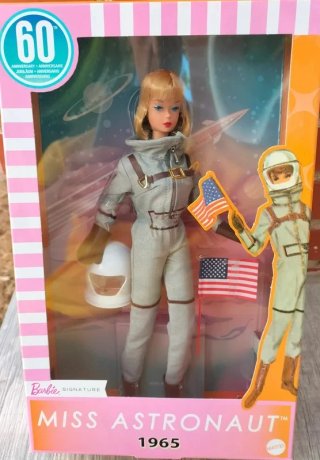 Barbie Astronauta Repro 1965 Muñeca