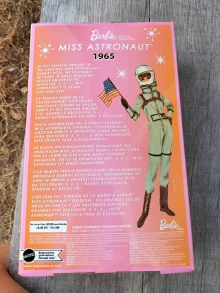 Barbie Astronauta Repro 1965 Muñeca