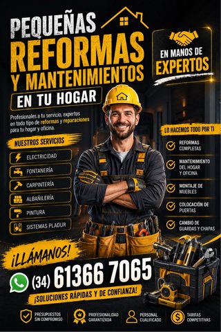 SERVICIO DE MANITAS PRECIOS COMODOS
