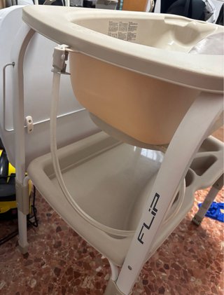 Bañera con cambiador bebé Jane Flip