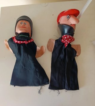 Marionetas de mano años 60
