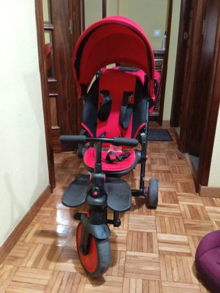 Triciclo/Coche Paseo Niño Rojo