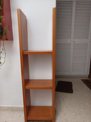 Estantería de madera 3 baldas