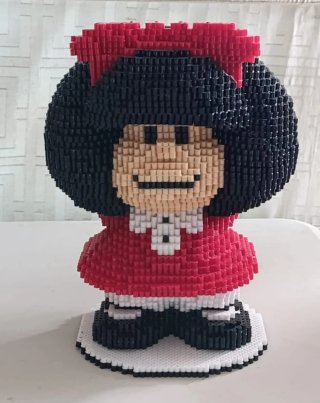 Figura Mafalda 3D