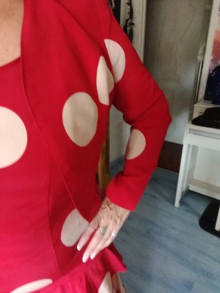 Traje Flamenca Lunares Talla 44