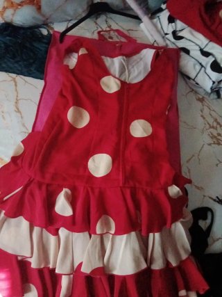 Traje Flamenca Lunares Talla 44