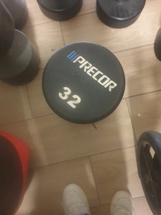 Mancuernas Precor 20kg (Par)