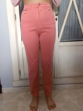 Pantalón mujer coral Lloyd’s talla 40  corte recto