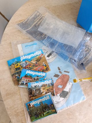 Playmobil 3740 goleta blanca barco pirata muñecos