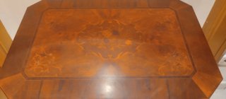 Mesa costurero antigua madera