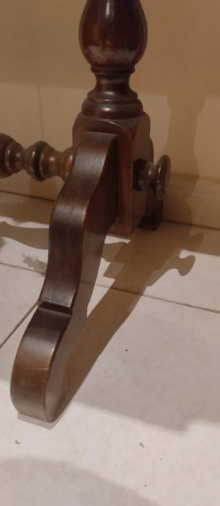 Mesa costurero antigua madera