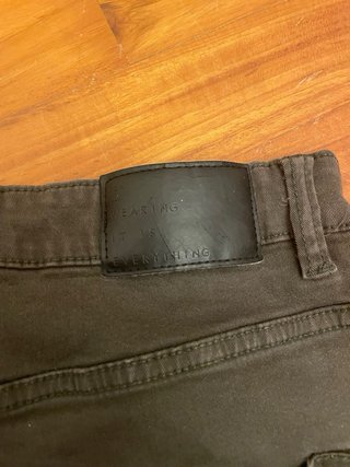 Jeans Bershka Skinny Fit Verde Scuro