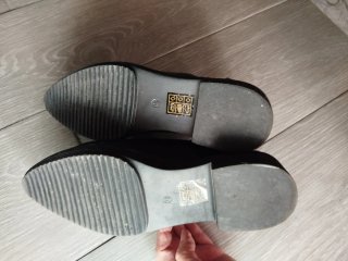 Mocasines Mari Paz negros talla 39