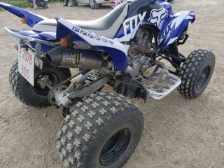 Yamaha Raptor 700 R  Azul y Blanco