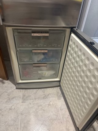 Nevera Combi Siemens Acero Inoxidable