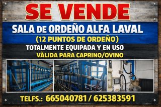 Sala de Ordeño Alfa Laval (12 Puntos)