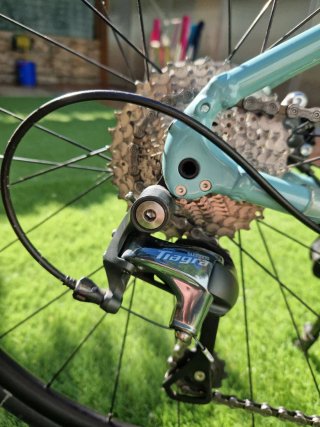 Bicicleta Trek Blue.