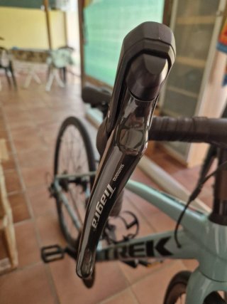 Bicicleta Trek Blue.