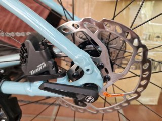 Bicicleta Trek Blue.