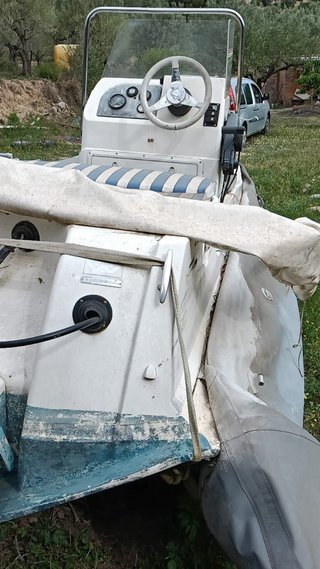 Despiece de barco hinchable