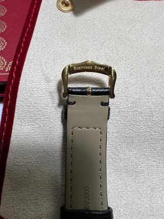 Orologio Vintage Cartier Tank Oro Nero