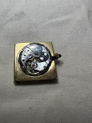 Orologio Vintage Cartier Tank Oro Nero