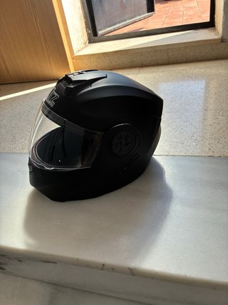 Casco Orz Negro Mate Talla L
