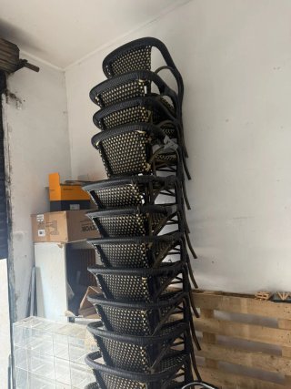 Sillas apilables de exterior
