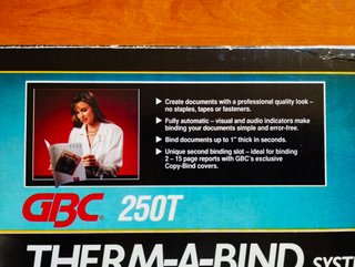 Encuadernadora Térmica Therm-a-Bind 250T
