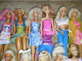 Lote de Barbies + Centro de Ejercicio
