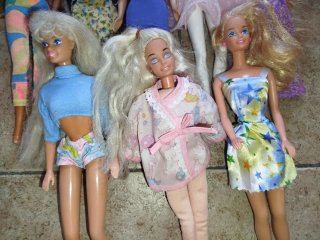 Lote de Barbies + Centro de Ejercicio