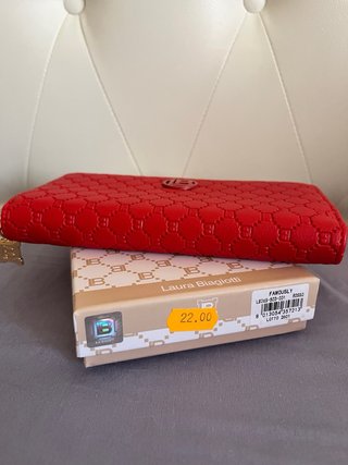 Portafoglio Laura Biagiotti Rosso nuovo