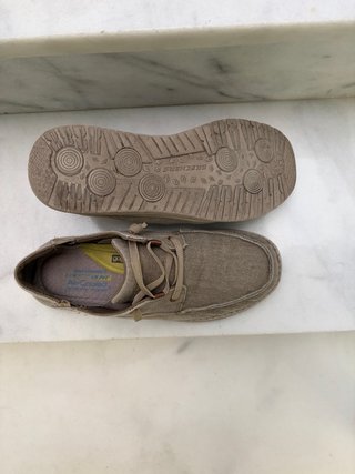 Mocasines Skechers Caballero Talla 43 Beige