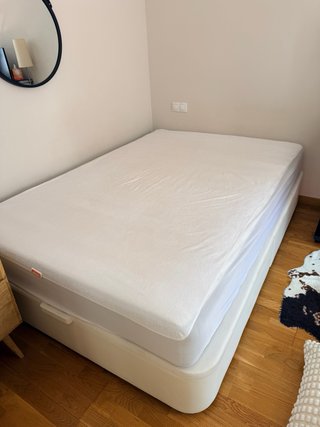 Cama IKEA canapé abatible y colchón 140x200cm