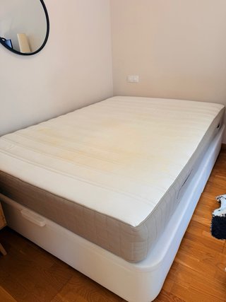 Cama IKEA canapé abatible y colchón 140x200cm