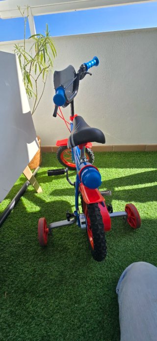 Bicicleta Inf. Spiderman Azul  Venta  persona