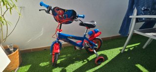 Bicicleta Inf. Spiderman Azul  Venta  persona