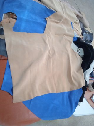 Lote piel Ante 4 piezas variedad de colores 20€