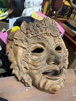 Máscara de cerámica de Caltagirone PIPPO GIOVANE